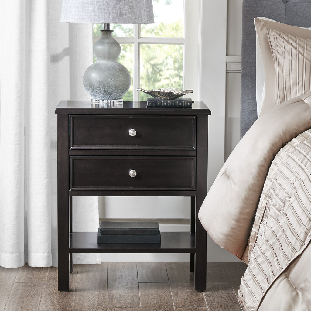 Madison Park Signature - Madison Open Nightstand - Brown - See below
Madison Park Signature - Madison Open Nightstand - Brown - See below