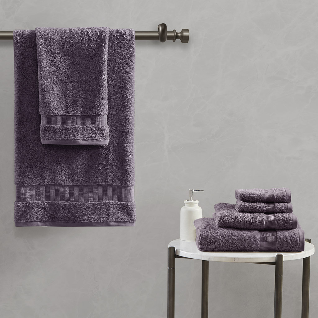 Madison Park Signature - Luxor 100% Egyptian Cotton 6 Piece Towel Set - Purple - 30 x 54
Madison Park Signature - Luxor 100% Egyptian Cotton 6 Piece Towel Set - Purple - 30 x 54