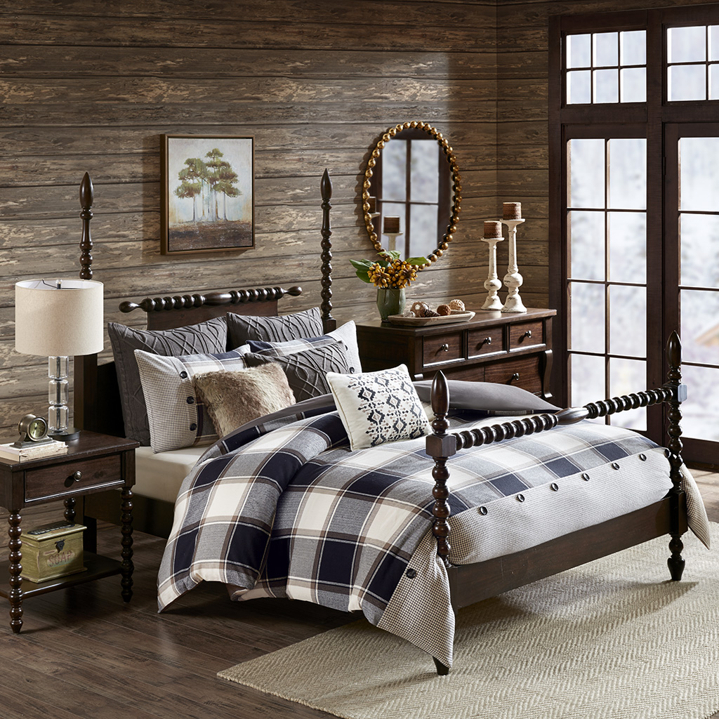 Madison Park Signature - Urban Cabin Cotton Jacquard Comforter Set - Brown - Queen
Madison Park Signature - Urban Cabin Cotton Jacquard Comforter Set - Brown - Queen