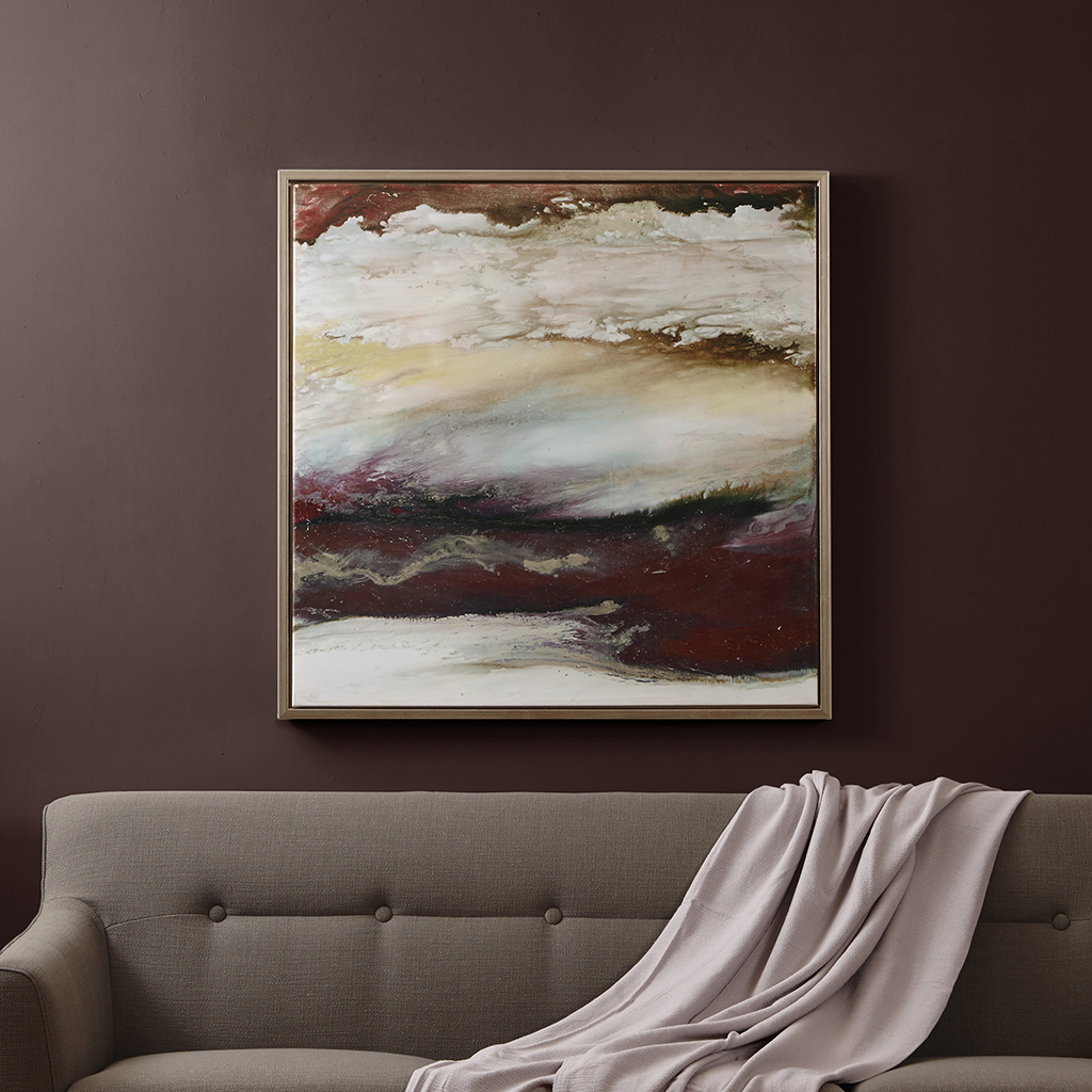 Madison Park - Beyond The Horizon Glass Coat with Gold Frame - Multi - See below
Madison Park - Beyond The Horizon Glass Coat with Gold Frame - Multi - See below