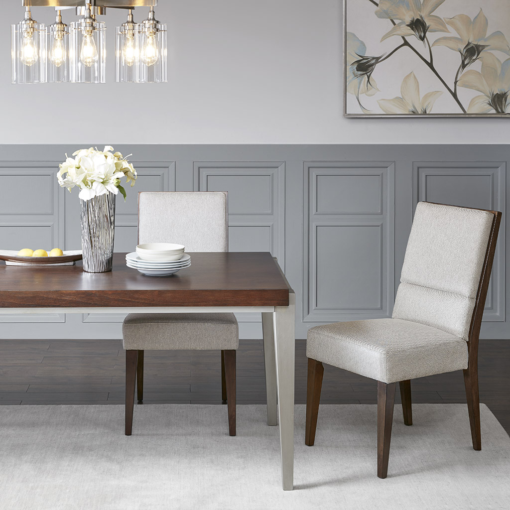 Madison Park Signature - Vandyke Dining Side Chair (Set of 2) - Light Grey - See below
Madison Park Signature - Vandyke Dining Side Chair (Set of 2) - Light Grey - See below