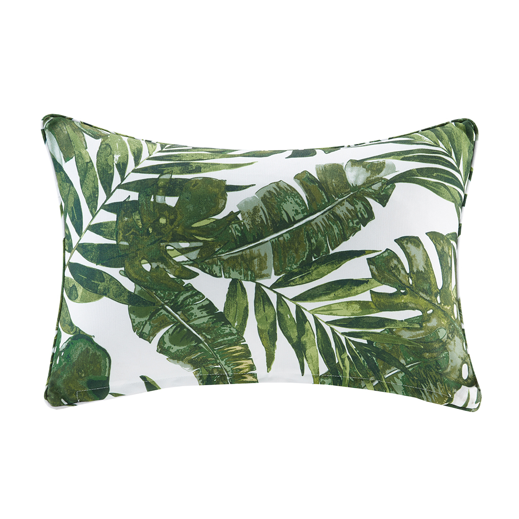Madison Park - Everett Printed Palm 3M Scotchgard Outdoor Oblong Pillow - Green - 14x20
Madison Park - Everett Printed Palm 3M Scotchgard Outdoor Oblong Pillow - Green - 14x20