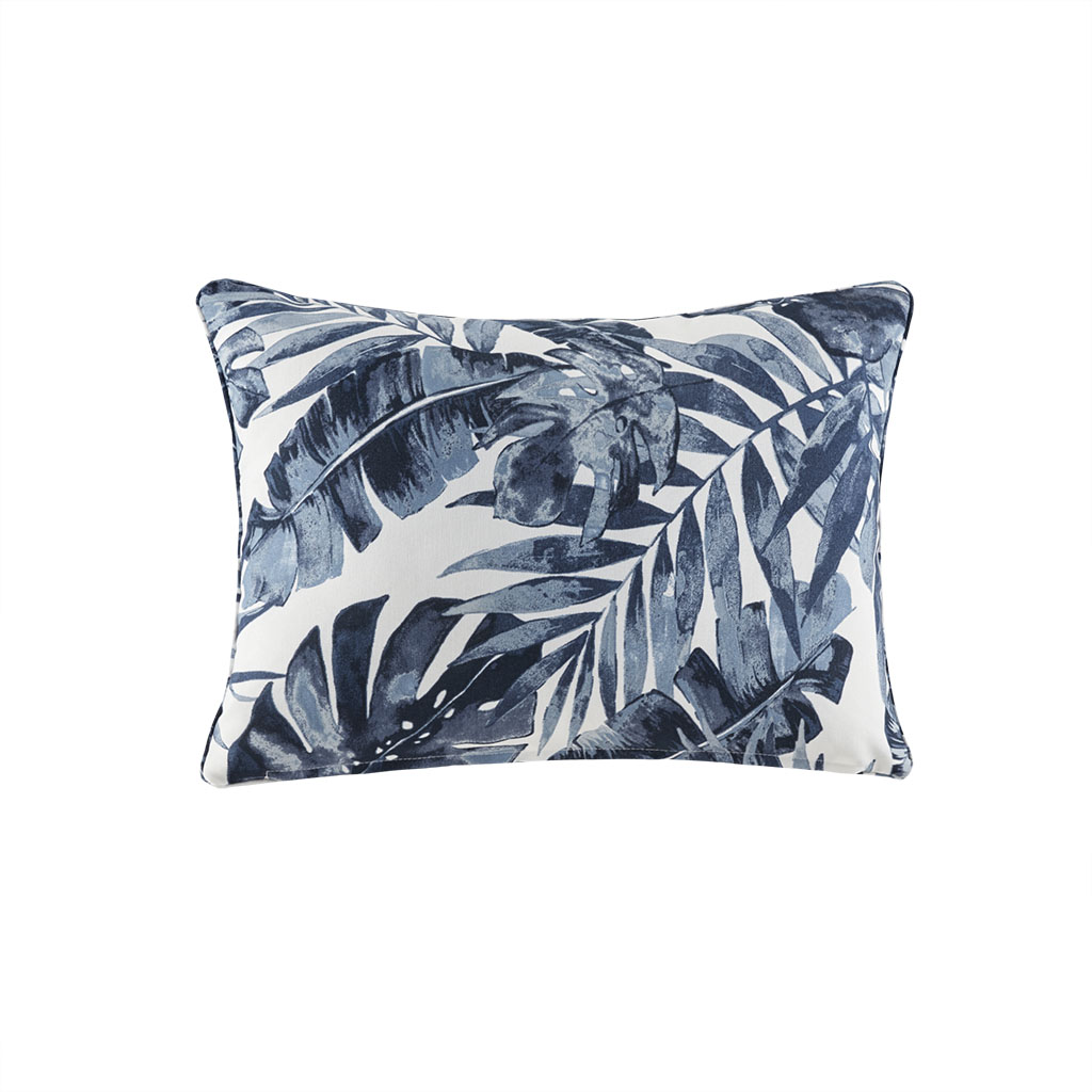 Madison Park - Everett Printed Palm 3M Scotchgard Outdoor Oblong Pillow - Indigo/White - 14x20
Madison Park - Everett Printed Palm 3M Scotchgard Outdoor Oblong Pillow - Indigo/White - 14x20