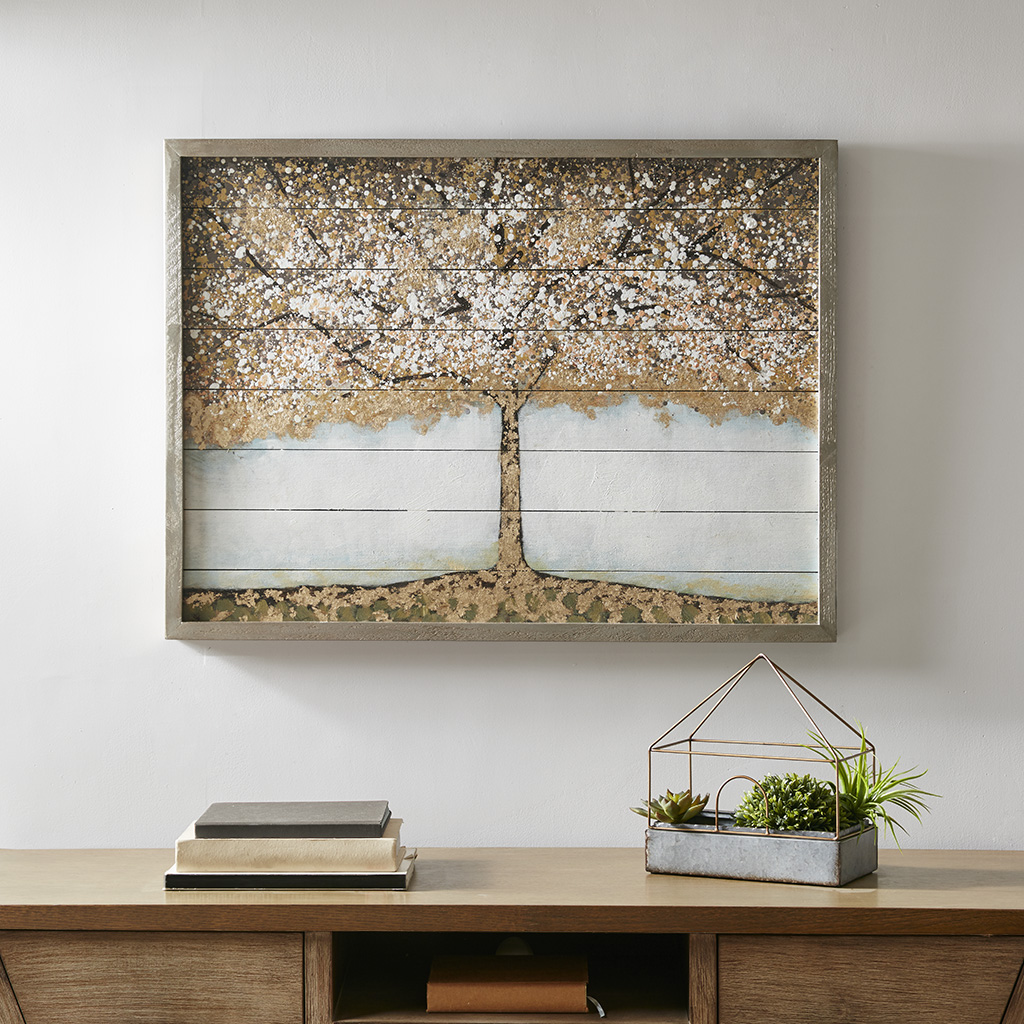 Madison Park - Autumn Tree 36x27 Wood Art With 100% Embellishment - Neutral - See below
Madison Park - Autumn Tree 36x27 Wood Art With 100% Embellishment - Neutral - See below