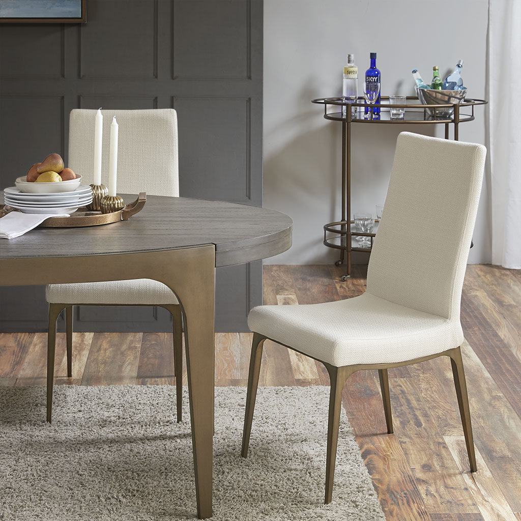 Madison Park - Captiva Dining Side Chair (Set of 2) - Cream - See below
Madison Park - Captiva Dining Side Chair (Set of 2) - Cream - See below