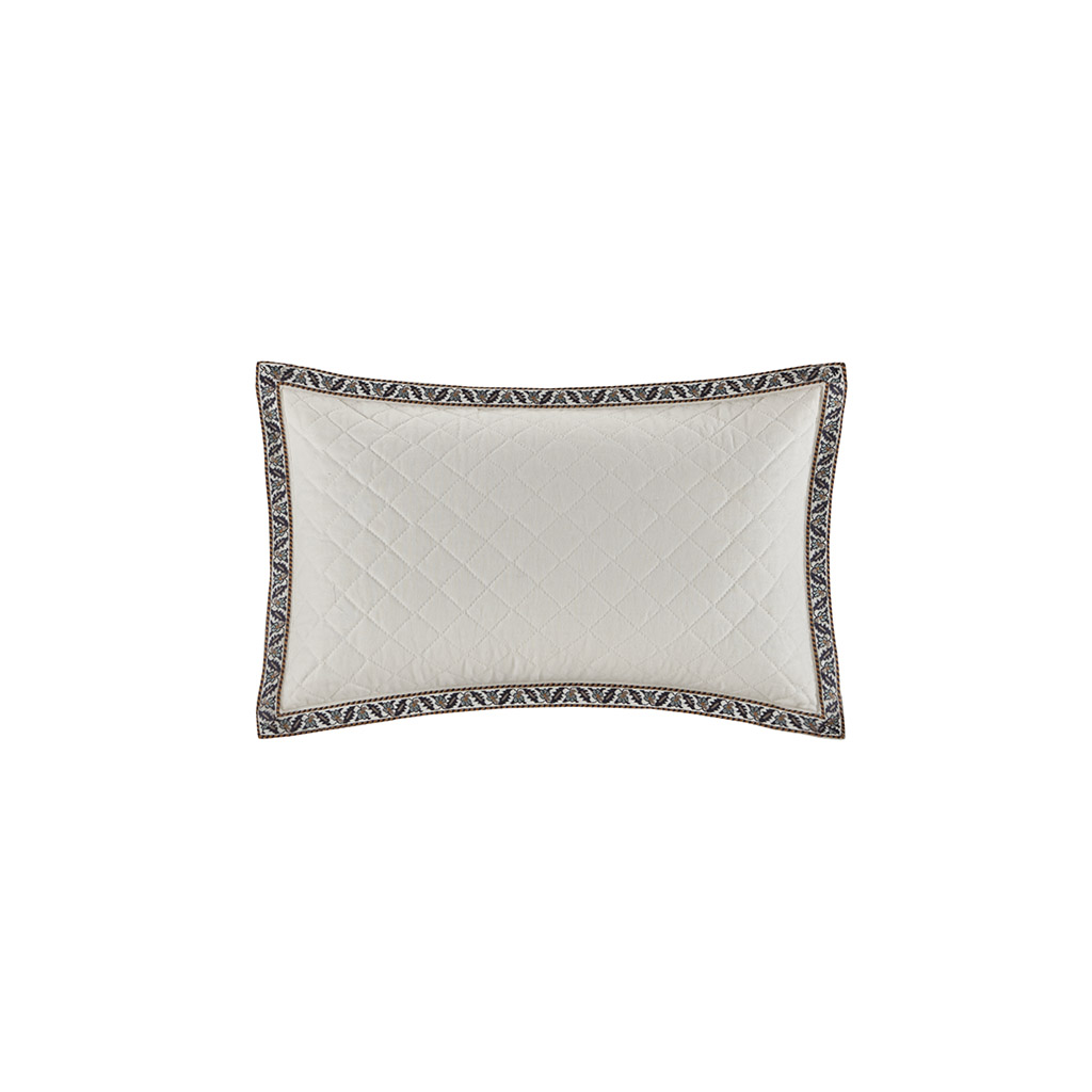 Echo Design - Paisley Shawl Embroidered Quilted Cotton Oblong Decorative Pillow - Multi - 12x18
Echo Design - Paisley Shawl Embroidered Quilted Cotton Oblong Decorative Pillow - Multi - 12x18