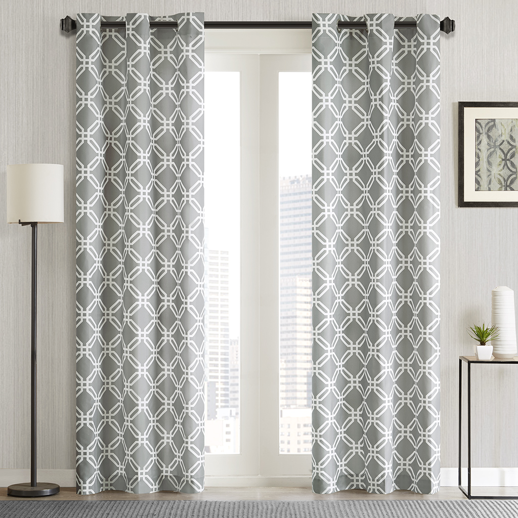 Intelligent Design - Como Energy Efficient Window Curtain Pair - Grey - 84" Panel
Intelligent Design - Como Energy Efficient Window Curtain Pair - Grey - 84" Panel