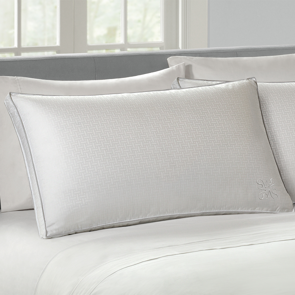 Comfort Classics - Down Alternative Down Pillow with Cover - White - See below
Comfort Classics - Down Alternative Down Pillow with Cover - White - See below
