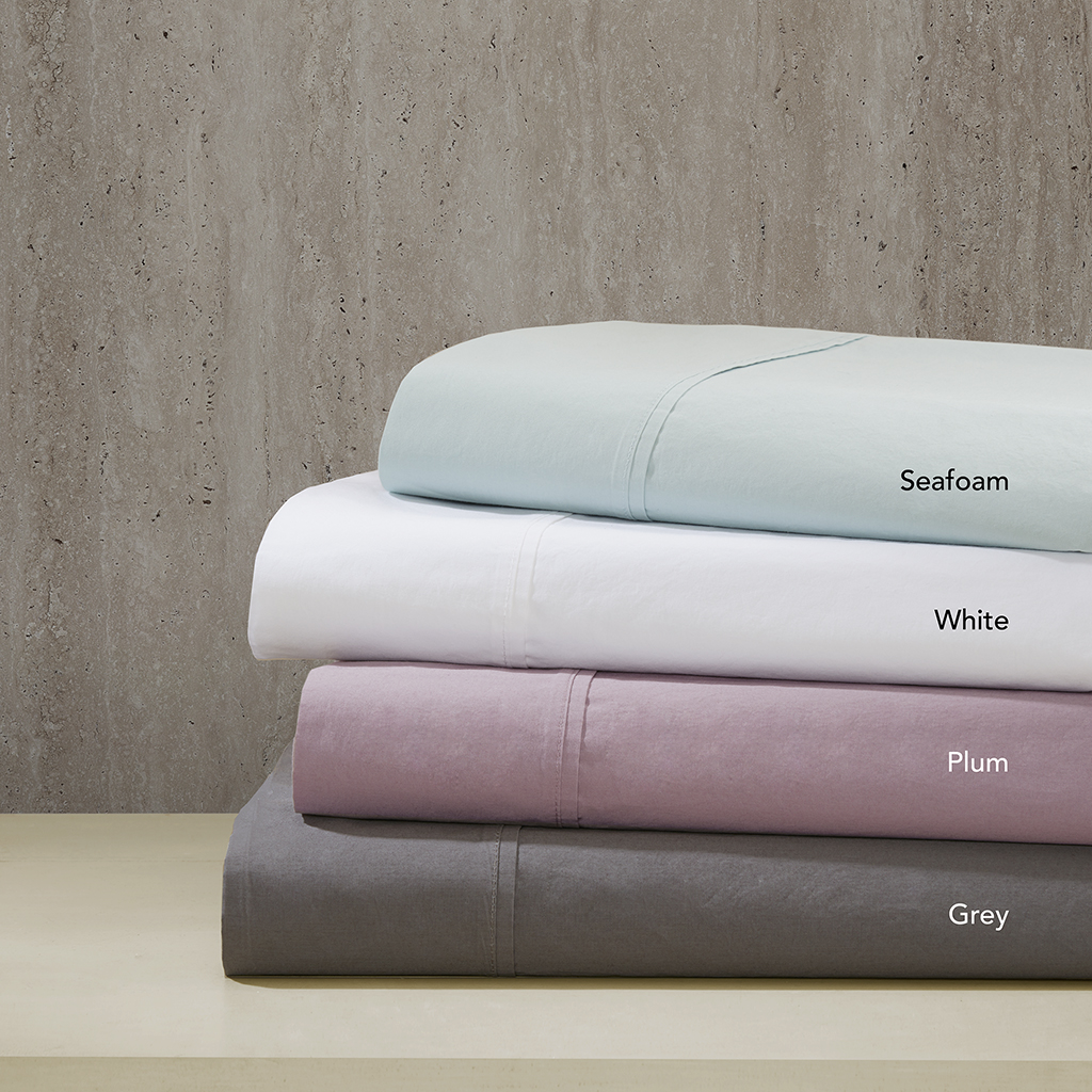 Madison Park Pure - Soft Wash 300 Thread Count Cotton Percale Sheet Set - Seafoam - Queen
Madison Park Pure - Soft Wash 300 Thread Count Cotton Percale Sheet Set - Seafoam - Queen