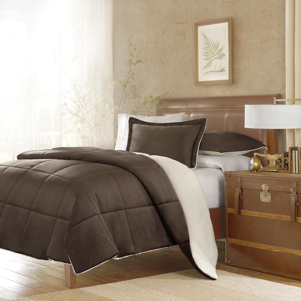 Premier Comfort - Mink/Berber Comforter Mini Set Mink/Berber Comforter Mini Set - Brown - King
Premier Comfort - Mink/Berber Comforter Mini Set Mink/Berber Comforter Mini Set - Brown - King