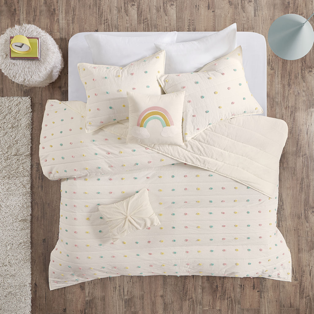 Urban Habitat Kids - Callie Cotton Jacquard Pom Pom Coverlet Set - Multi - Twin
Urban Habitat Kids - Callie Cotton Jacquard Pom Pom Coverlet Set - Multi - Twin