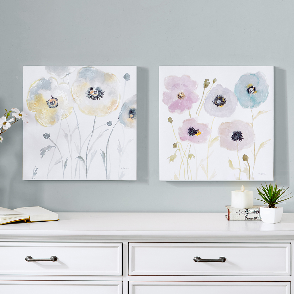 Madison Park - Pastel Garden Hand Embellished Canvas 2 Piece Set - Multi - See below
Madison Park - Pastel Garden Hand Embellished Canvas 2 Piece Set - Multi - See below