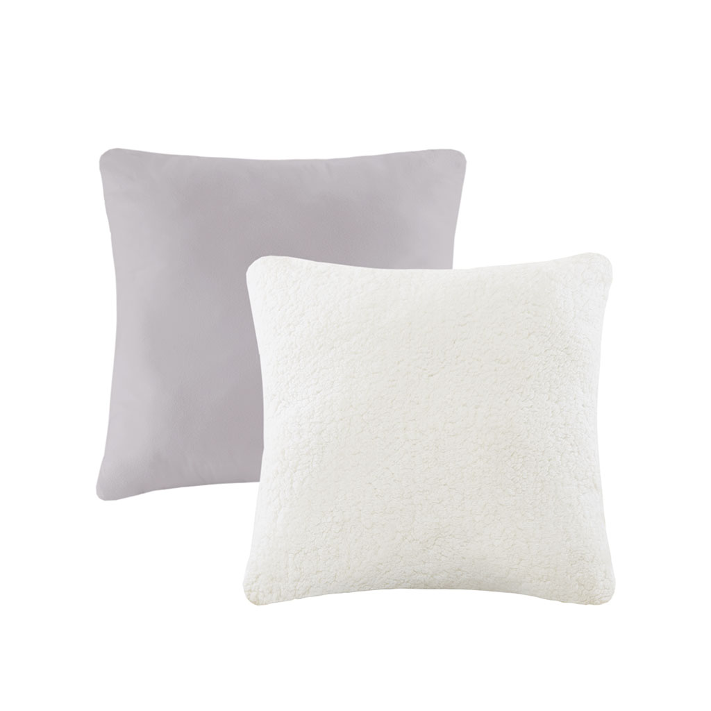Intelligent Design - Jensen Sherpa to Softspun Euro Pillow 24x24 - Grey - 24x24
Intelligent Design - Jensen Sherpa to Softspun Euro Pillow 24x24 - Grey - 24x24