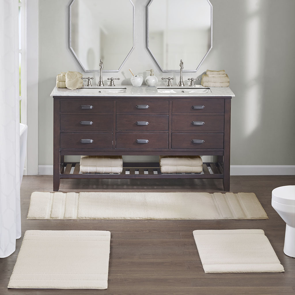 Madison Park Signature - Stria Border Stripe Marshmallow Bath Rug - Taupe - 24x72
Madison Park Signature - Stria Border Stripe Marshmallow Bath Rug - Taupe - 24x72