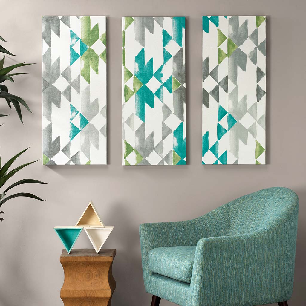 INK+IVY - Blue Sierra Gel Coat Printed Canvas 3 Piece Set - Aqua - See below 
INK+IVY - Blue Sierra Gel Coat Printed Canvas 3 Piece Set - Aqua - See below