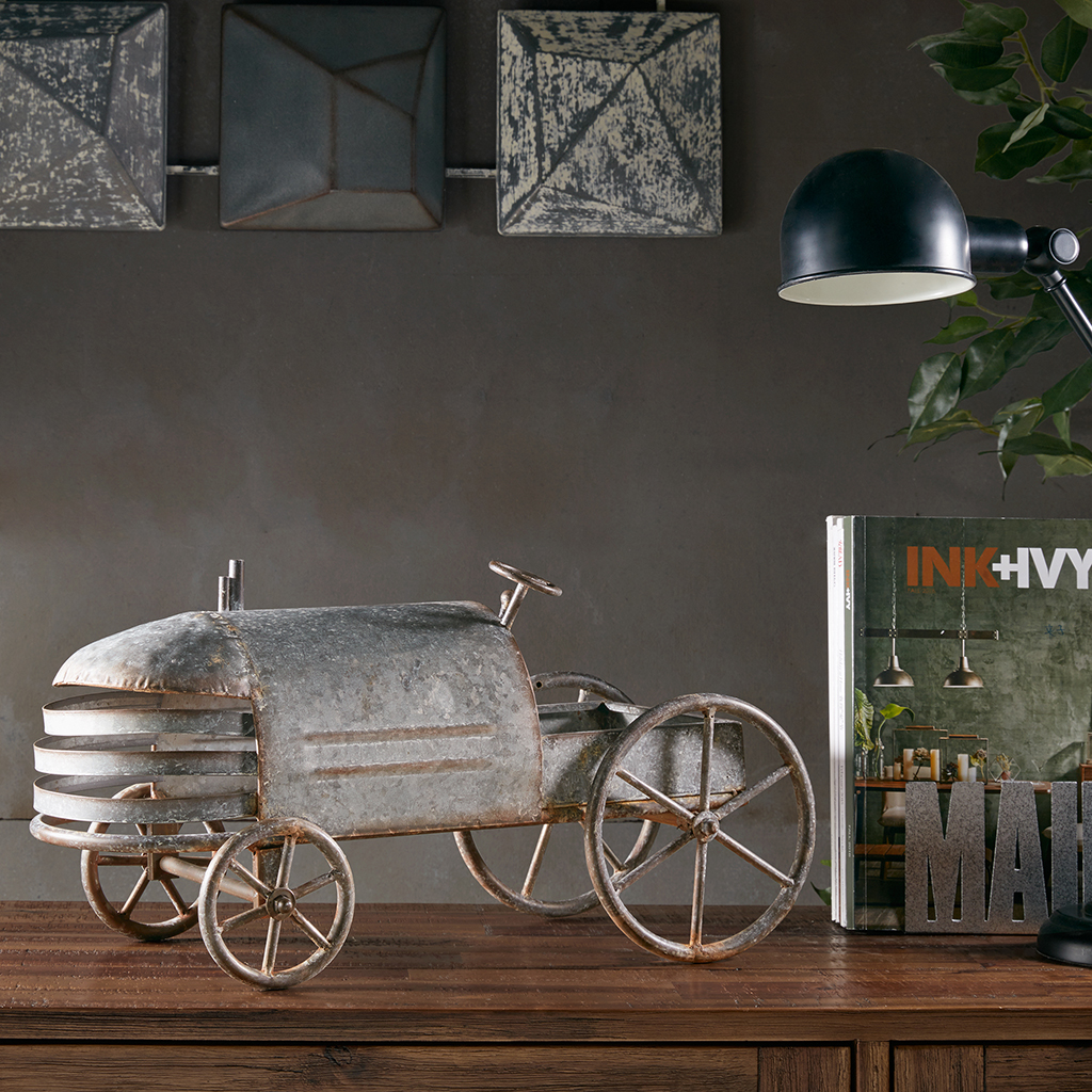 INK+IVY - Tractor Decor - Grey - See below