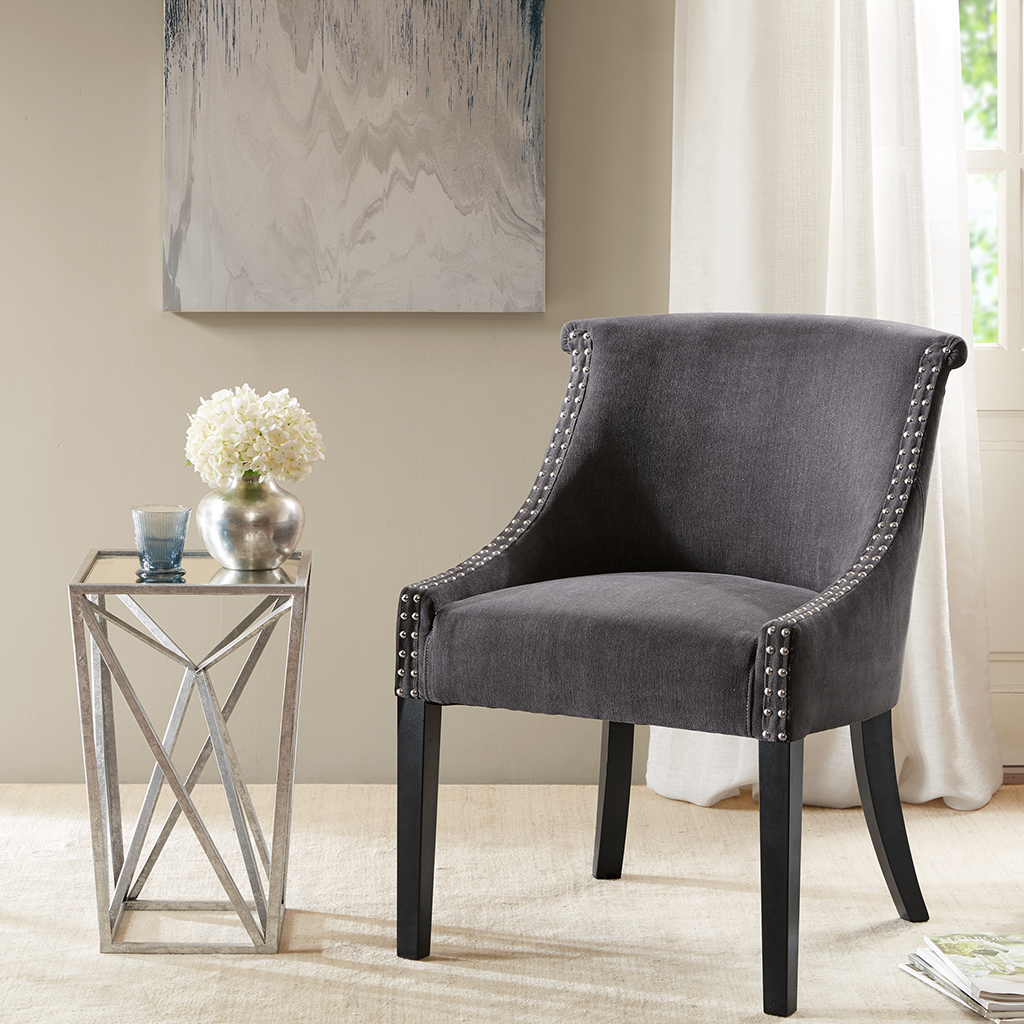 Madison Park - Caitlyn Roll Back Accent Chair - Dark Gray - See below
Madison Park - Caitlyn Roll Back Accent Chair - Dark Gray - See below
