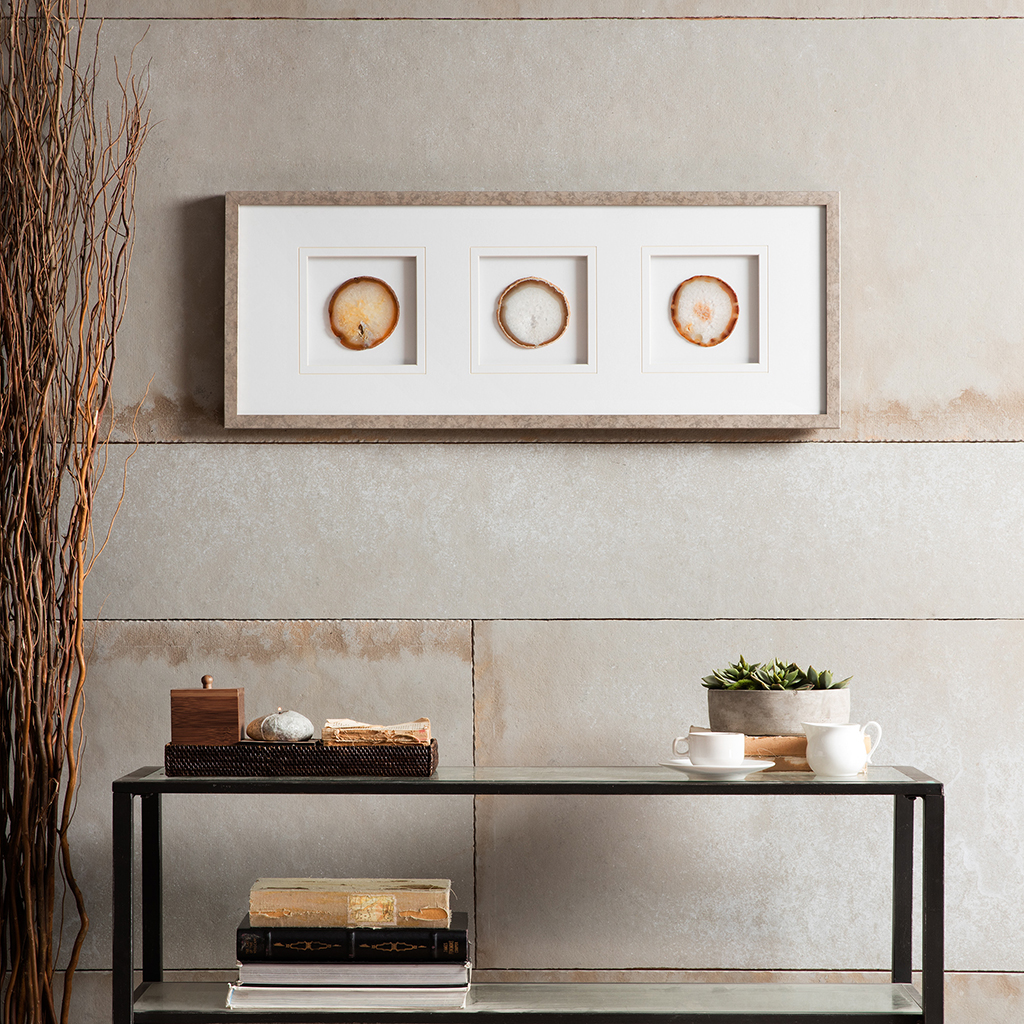 Madison Park - Natural Agate Trio Stone Framed Graphic - Natural - See below
Madison Park - Natural Agate Trio Stone Framed Graphic - Natural - See below