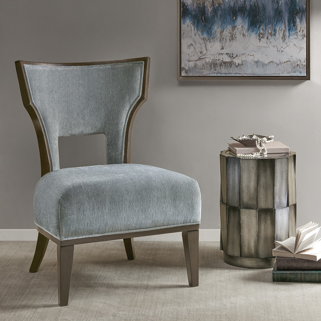 

Madison Park - Clayton Accent Chair - Blue - See below