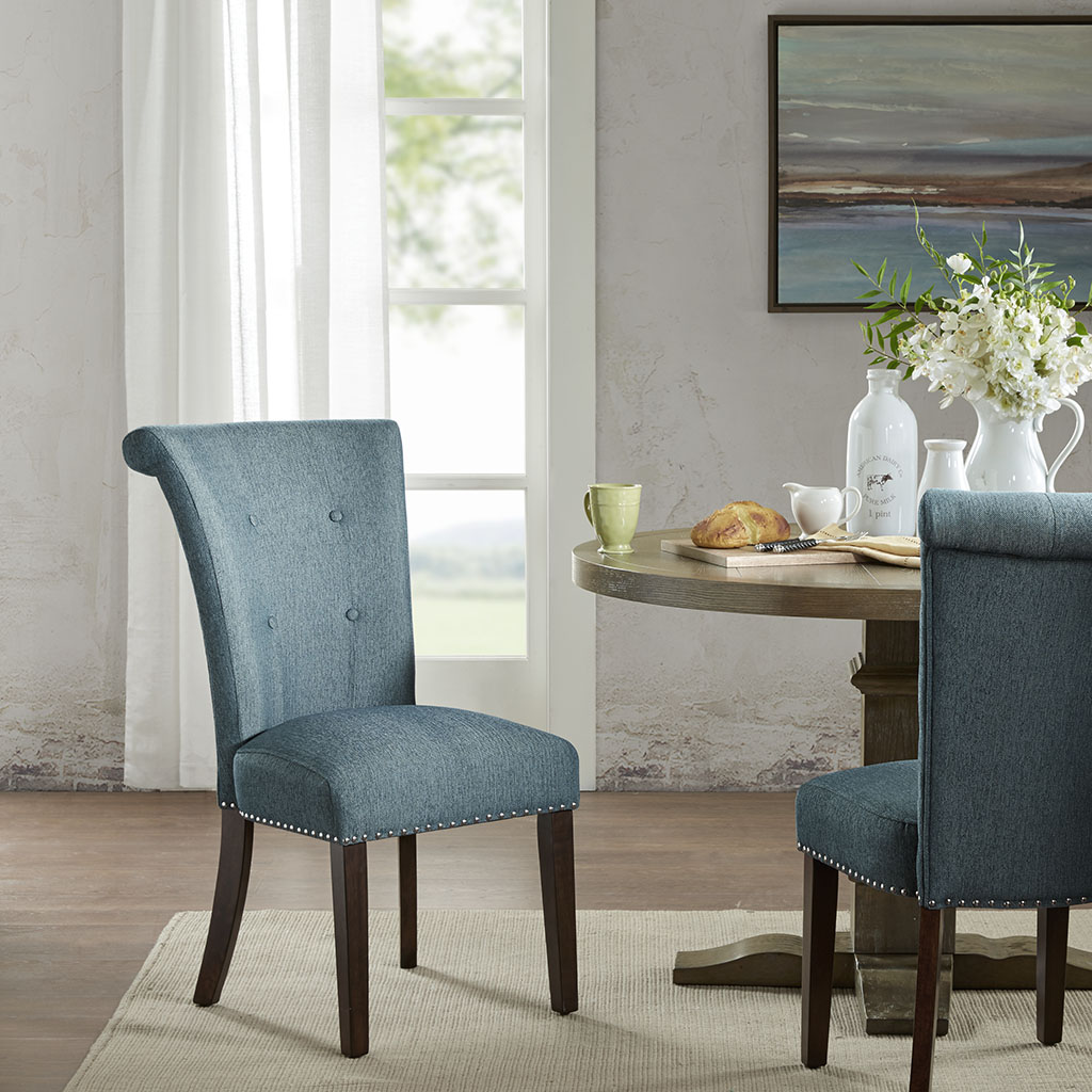 

Madison Park - Colfax Dining Chair (Set of 2) - Blue - See below