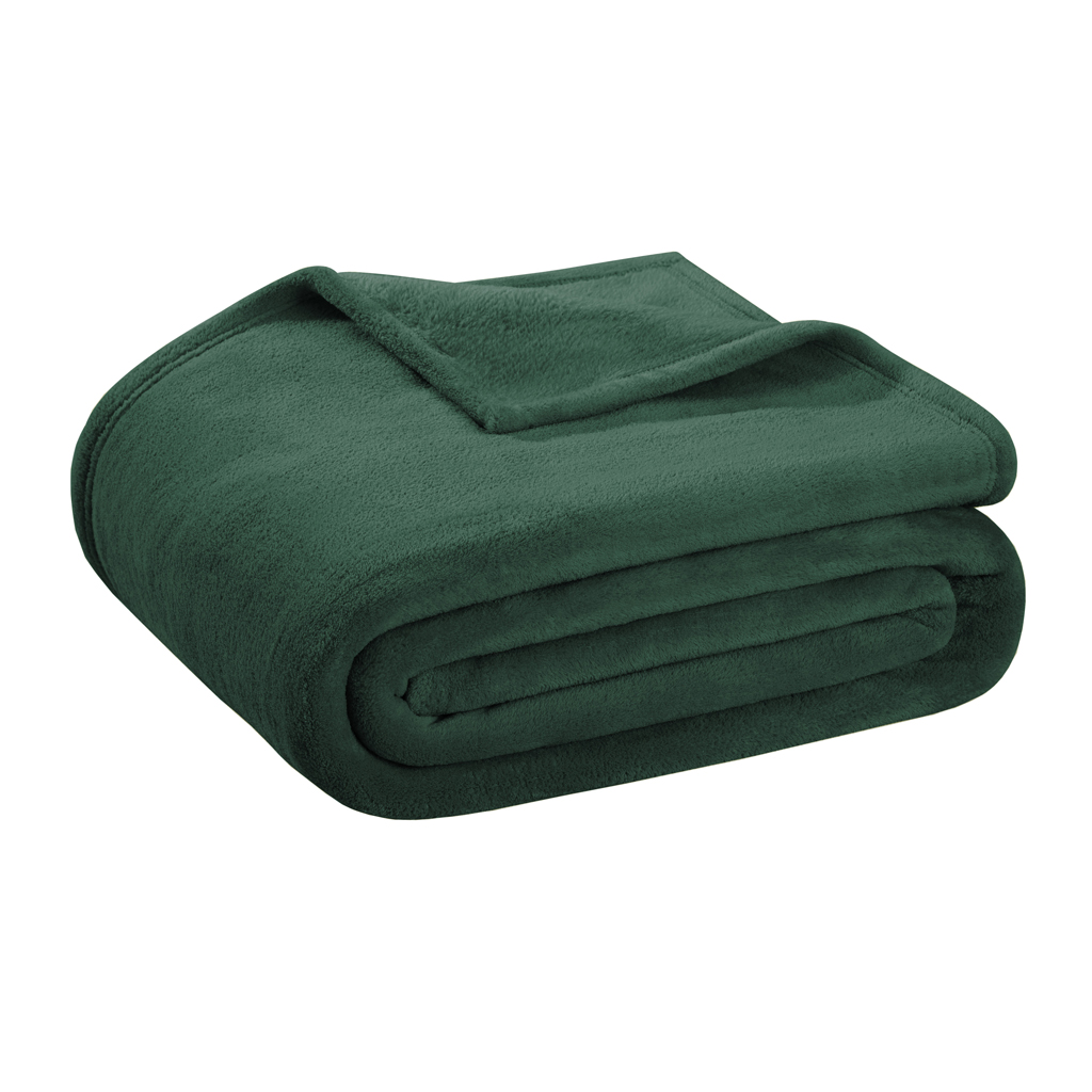 

Mi Zone - Stipple Stripe Knitted Blanket - Green - Twin