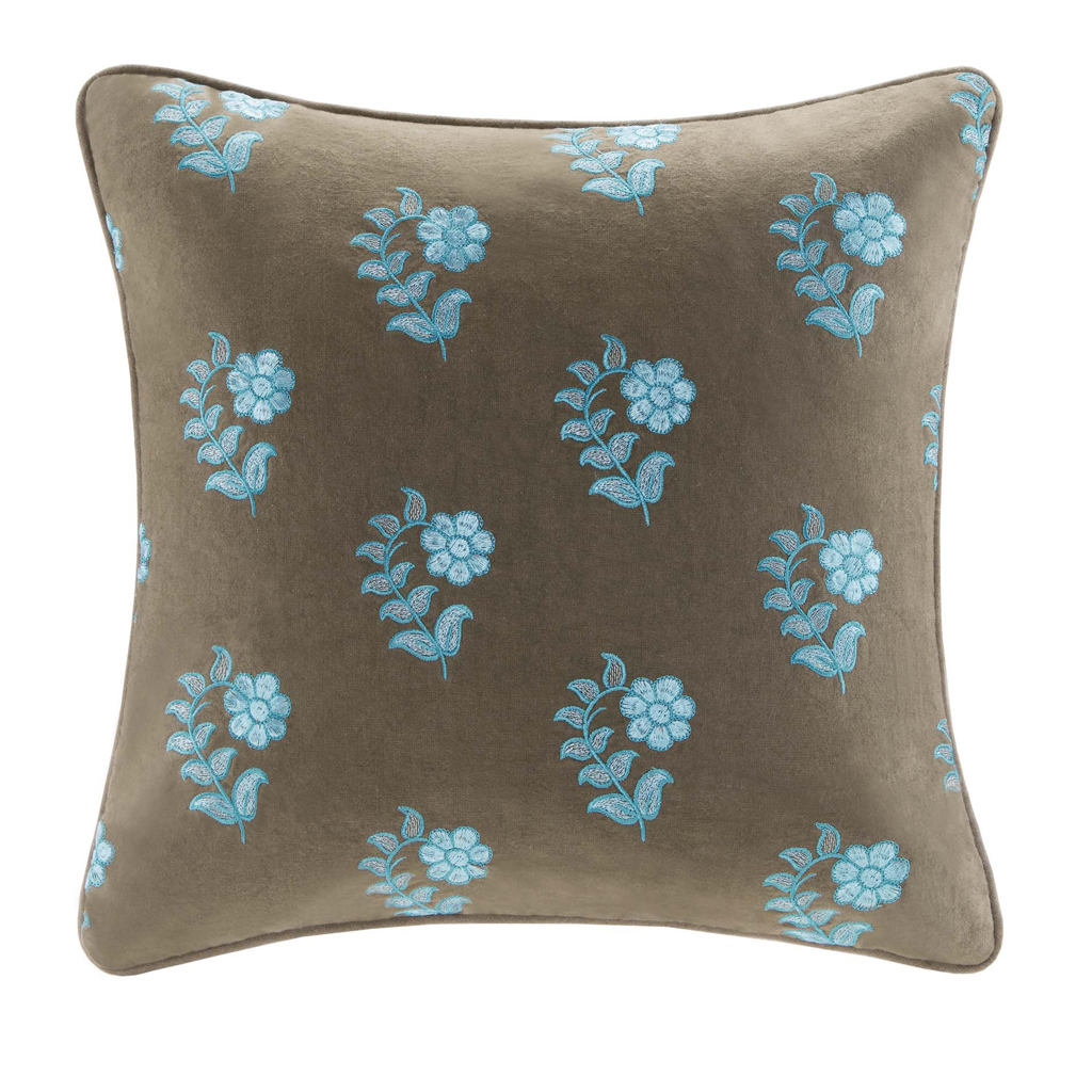 

Echo Design - Boho Chic Square Pillow - Brown - 18x18