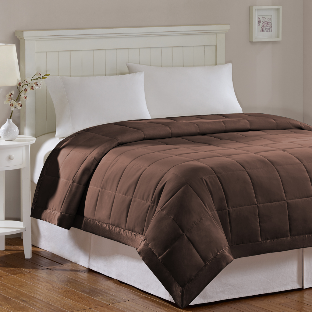 

Comfort Classics - CP Down Alt Blanket Down Alternative Blanket - Brown - King