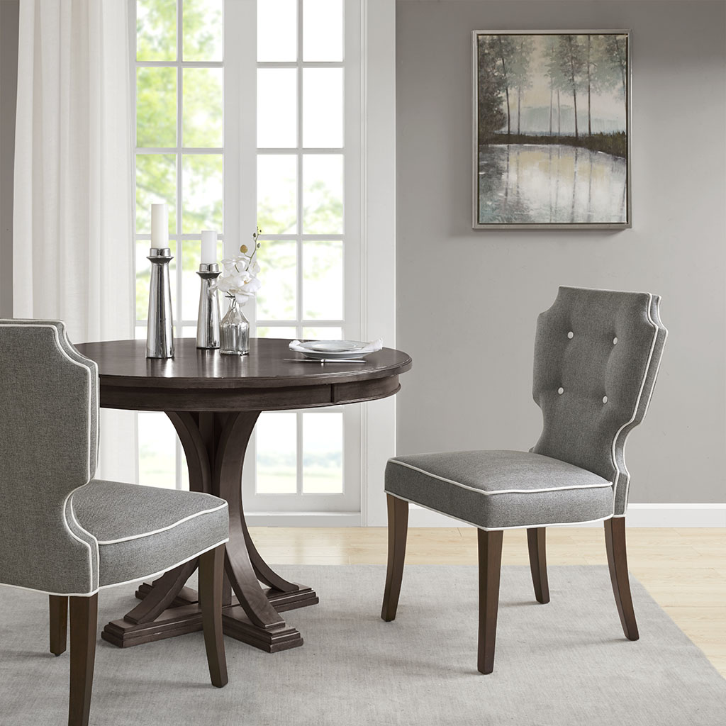 

Madison Park - Murphy Dining Chair (Set of 2) - Grey - See below