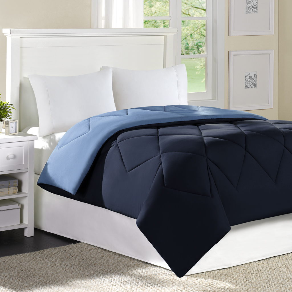 

Main Street - MS Solid Comforter Comforter - Blue - Twin