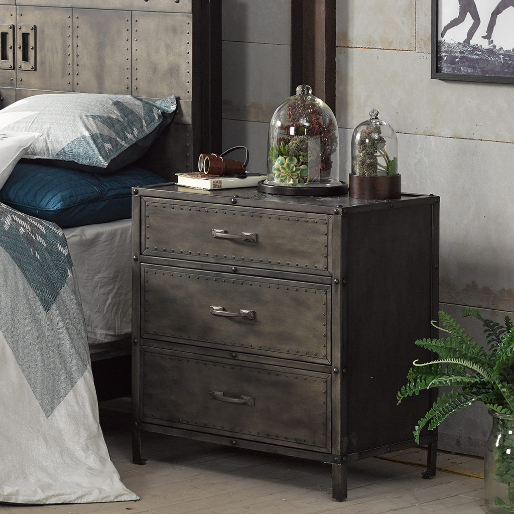 

INK+IVY - Benicia Accent Chest - Grey - See below