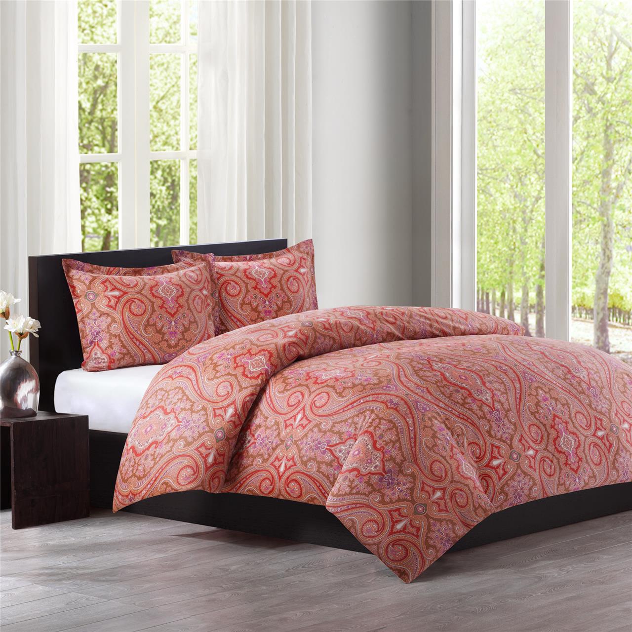 

Echo Design - Aberdeen Duvet Cover Mini Set - Red - King