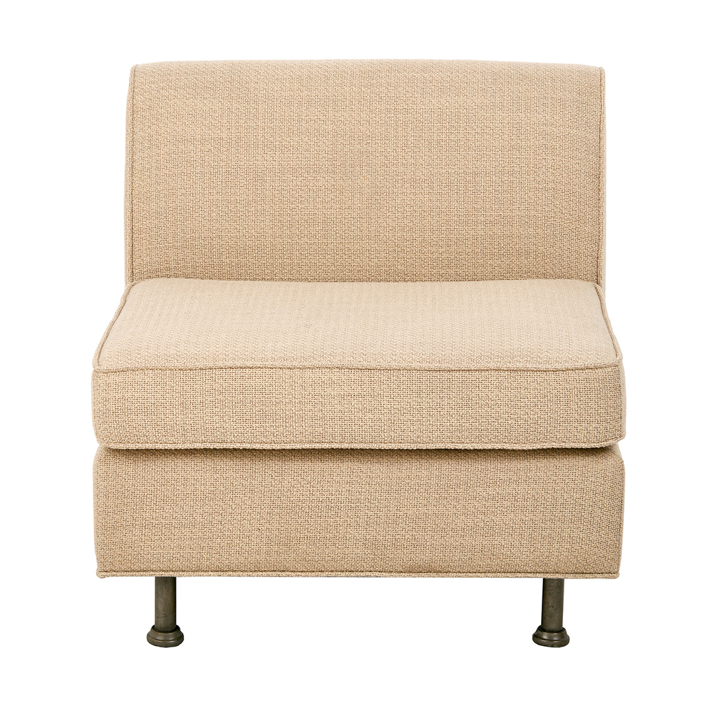 

INK+IVY - Atlanta Armless Lounge - Beige Multi/Metal - See below