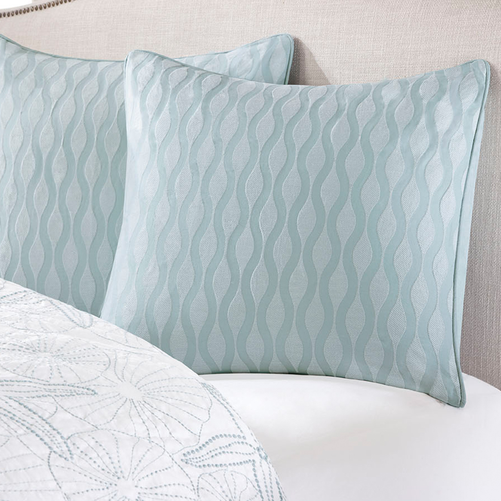 

Harbor House - Maya Bay Euro Sham - Blue - Euro Sham