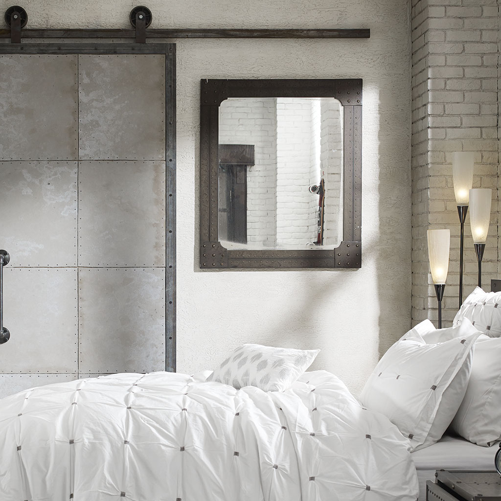 

INK+IVY - Benicia Mirror - Grey - See below