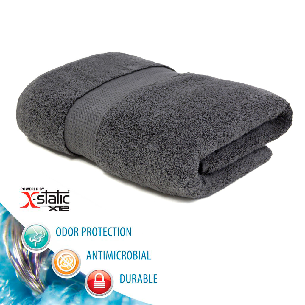 

Tao - XT2 Bath Towel - Grey - See below