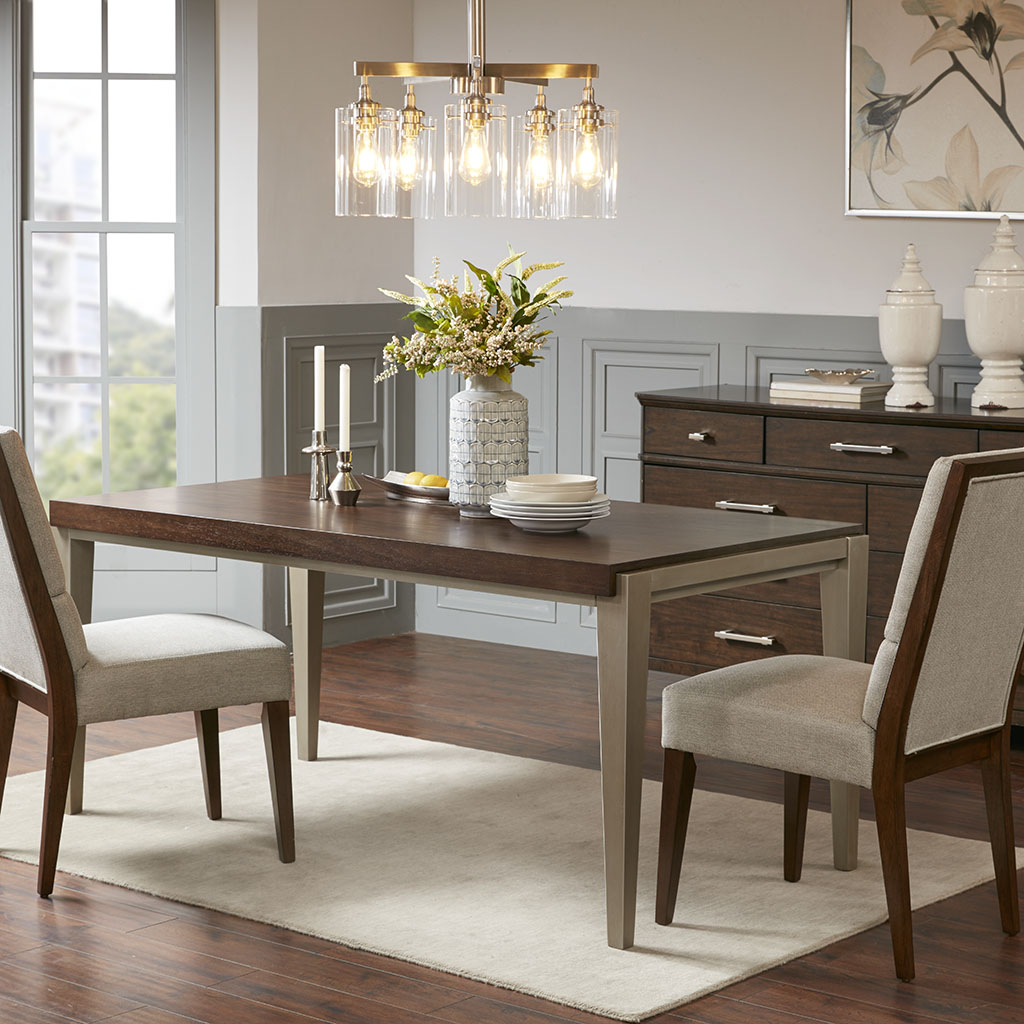

Madison Park Signature - Vandyke Dining Table - Dark Brown - See below