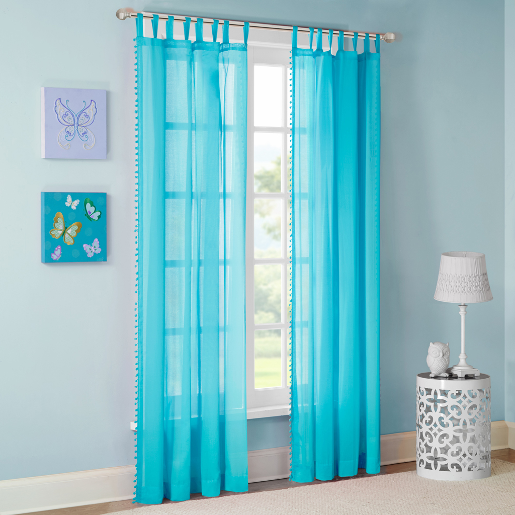 

Mi Zone - Colette Window Panel - Blue - 84" Panel