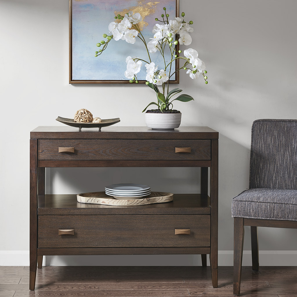 

Madison Park - Jericho Console Table - Brown - See below