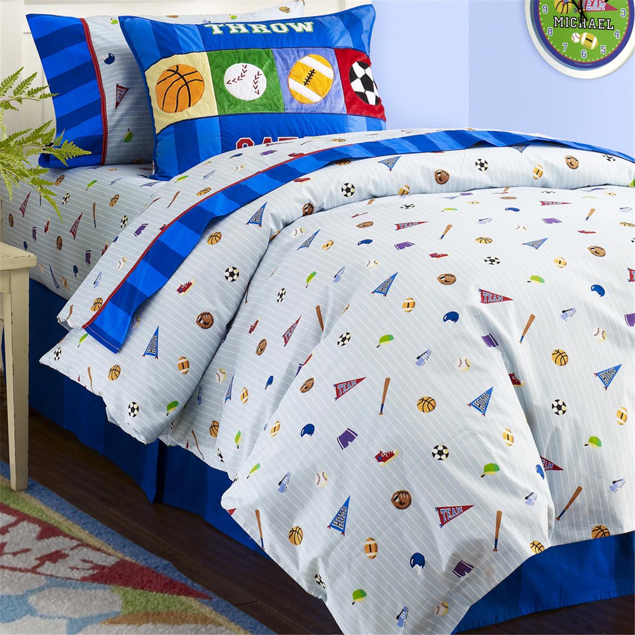 

Olive Kids - Game On Duvet Cover - Multi - Twin