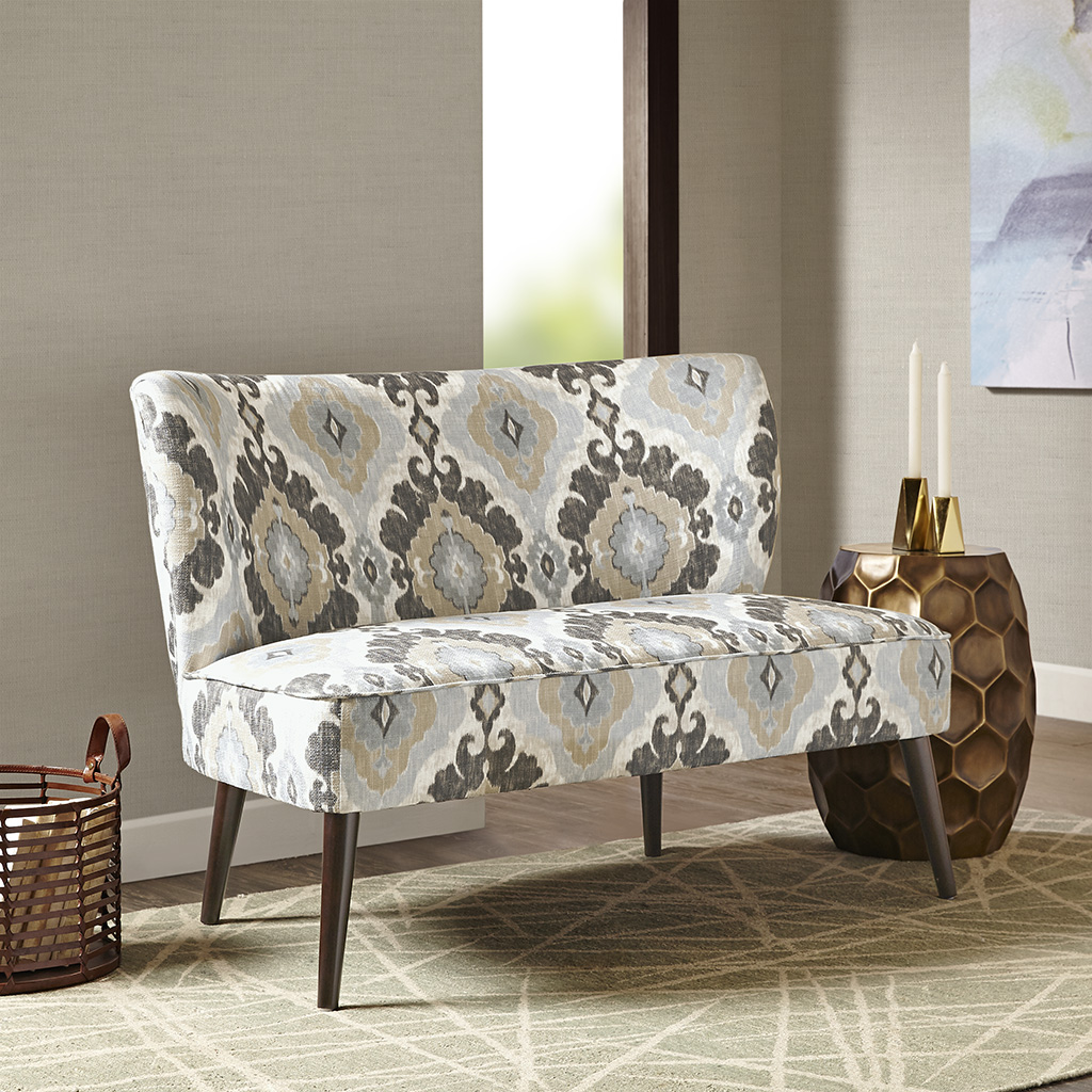 

Madison Park - Whithall Settee - Brown Multi - See below