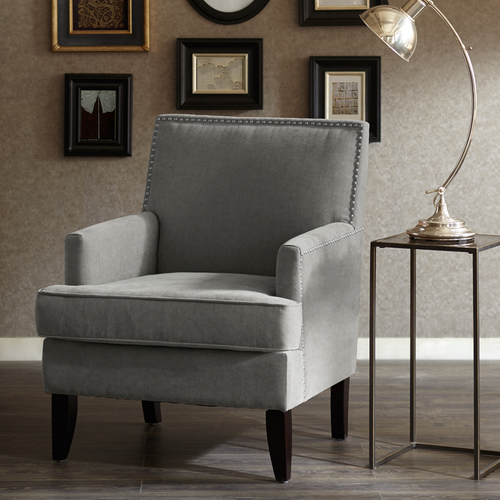

Madison Park - Colton Track Arm Club Chair - Grey - See below