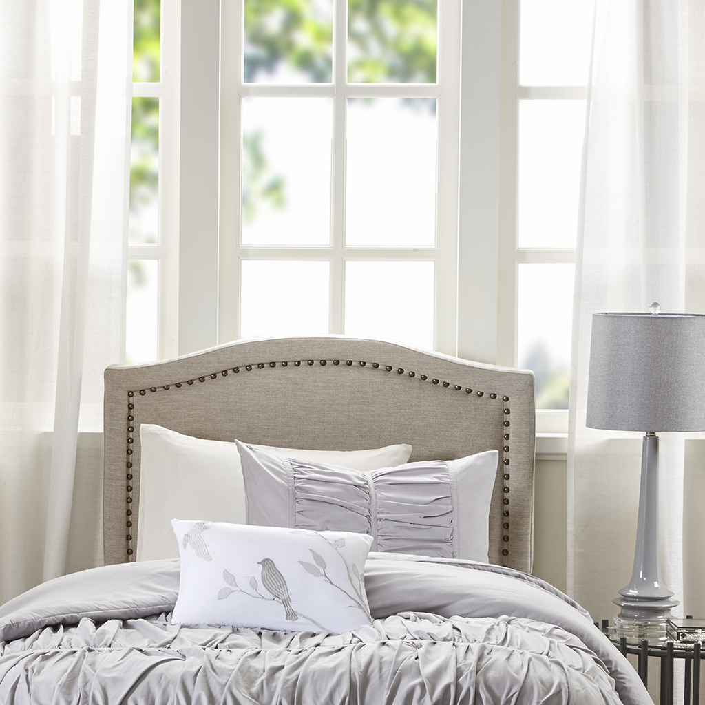 

Madison Park - Nadine Upholstery Headboard - Natural - Twin