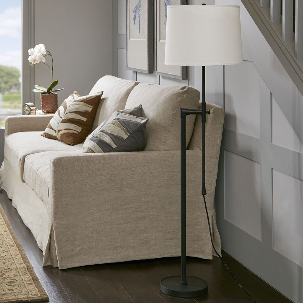 

Harbor House - Celeste Floor Lamp - Black - See below