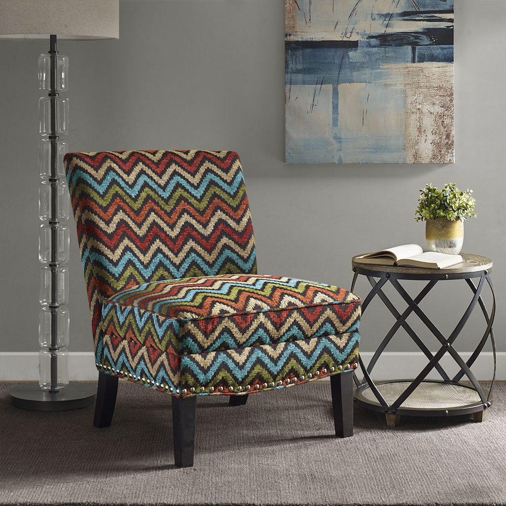 

Madison Park - Hayden Slipper Accent Chair - Green - See below