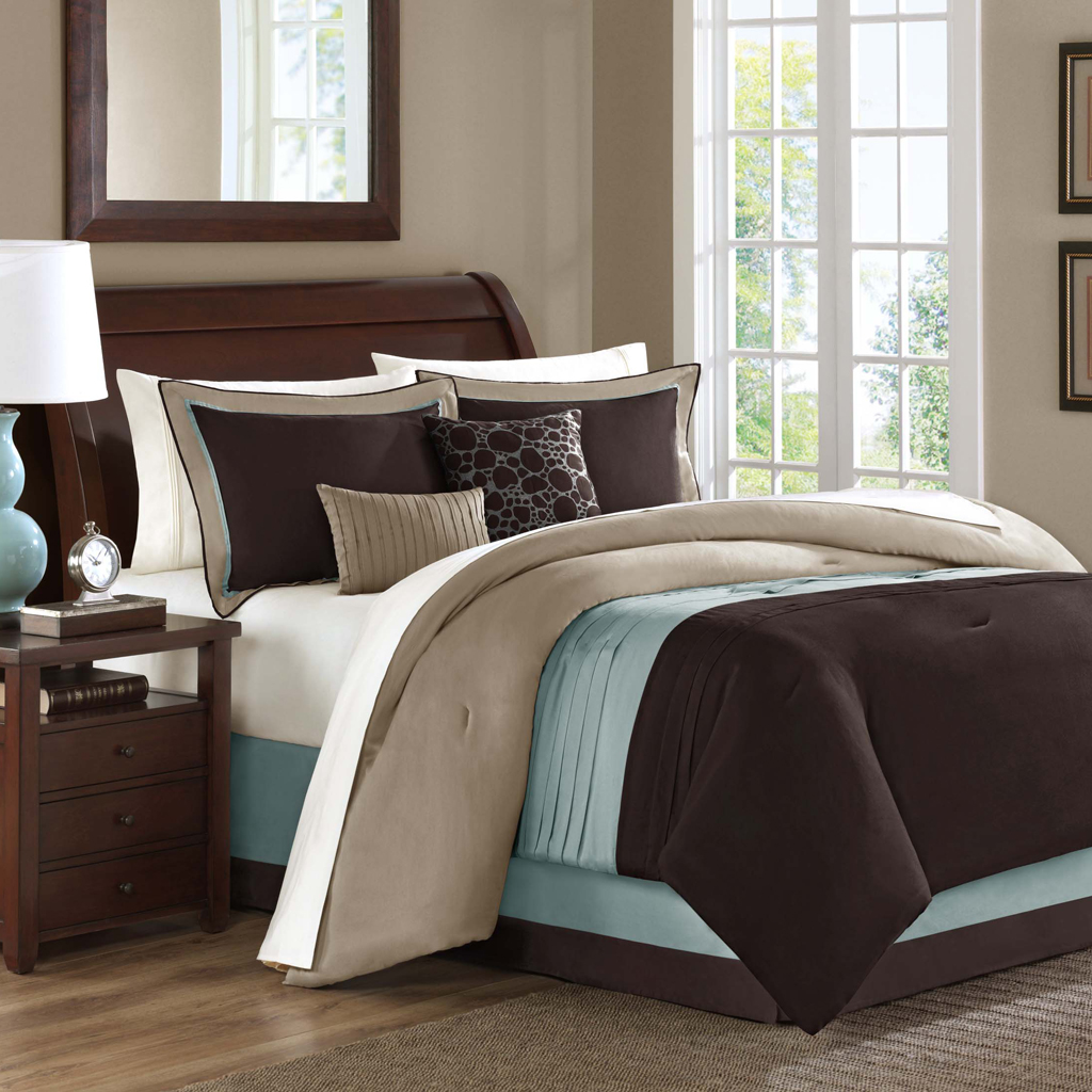 

Avenue 8 - Claremont 6 Piece Comforter Set - Blue - King