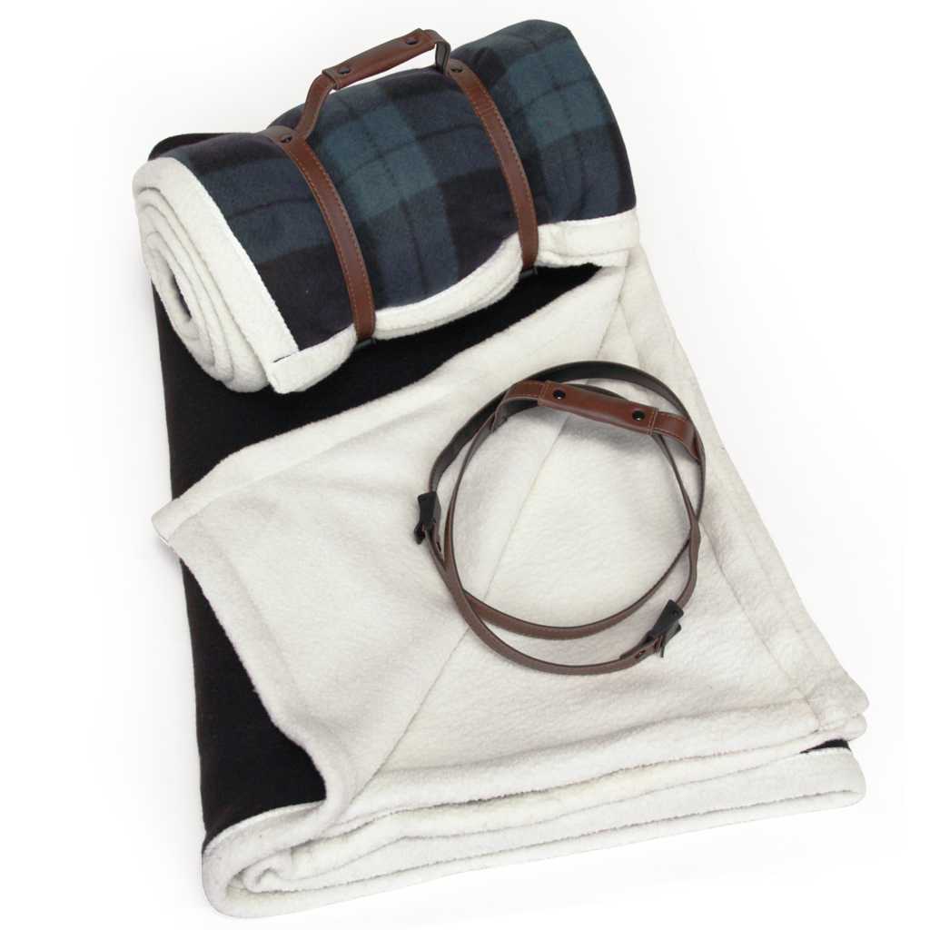 

Premier Comfort - Fleece/Sherpa Throw Set Knitted Fleece Throw Set - Multi - See below