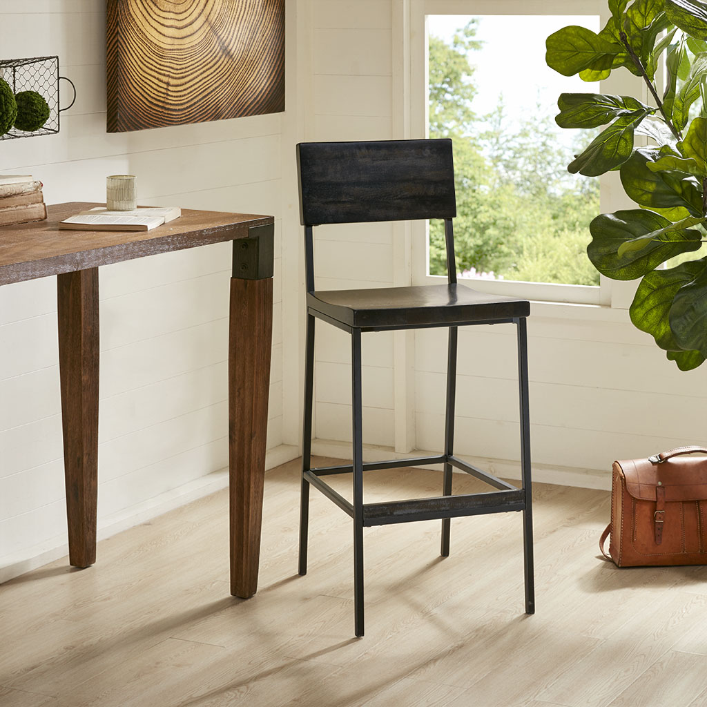 

INK+IVY - Tacoma 30" Barstool - Black - See below
