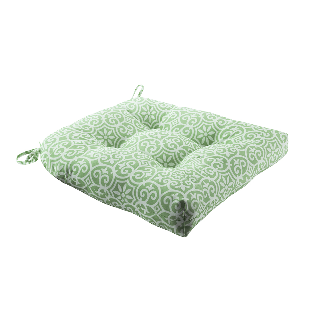 

Madison Park - Aptos Printed Fret 3M Scotchgard Outdoor Seat Cushion - Green - 20x20x3