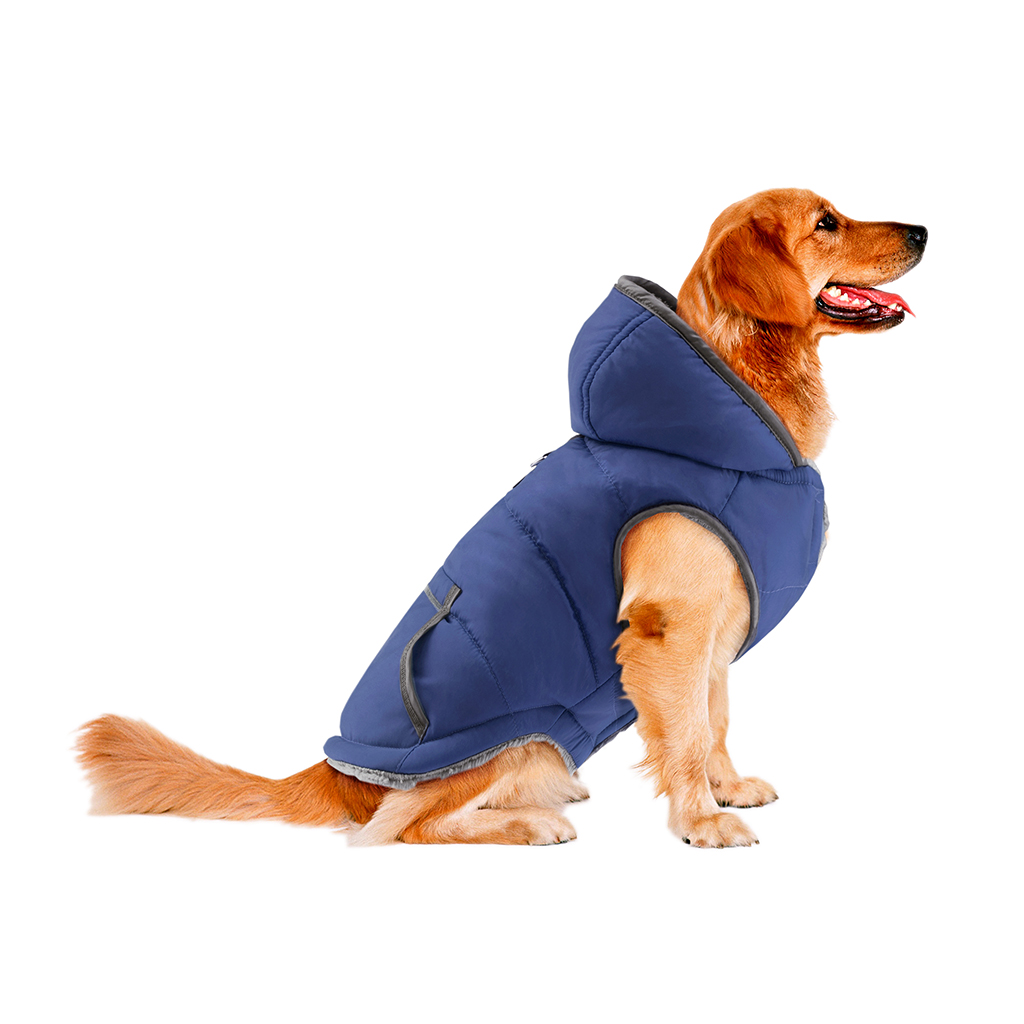 

Track & Tail - Buddy Hooded Pocket Jacket - Navy - See below