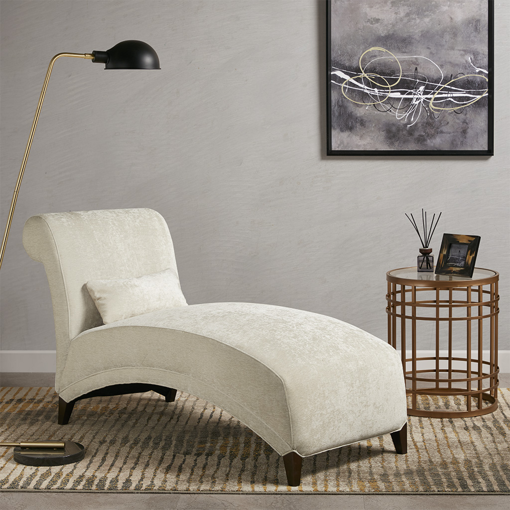 

Martha Stewart - Alexa Chaise - Cream - See below